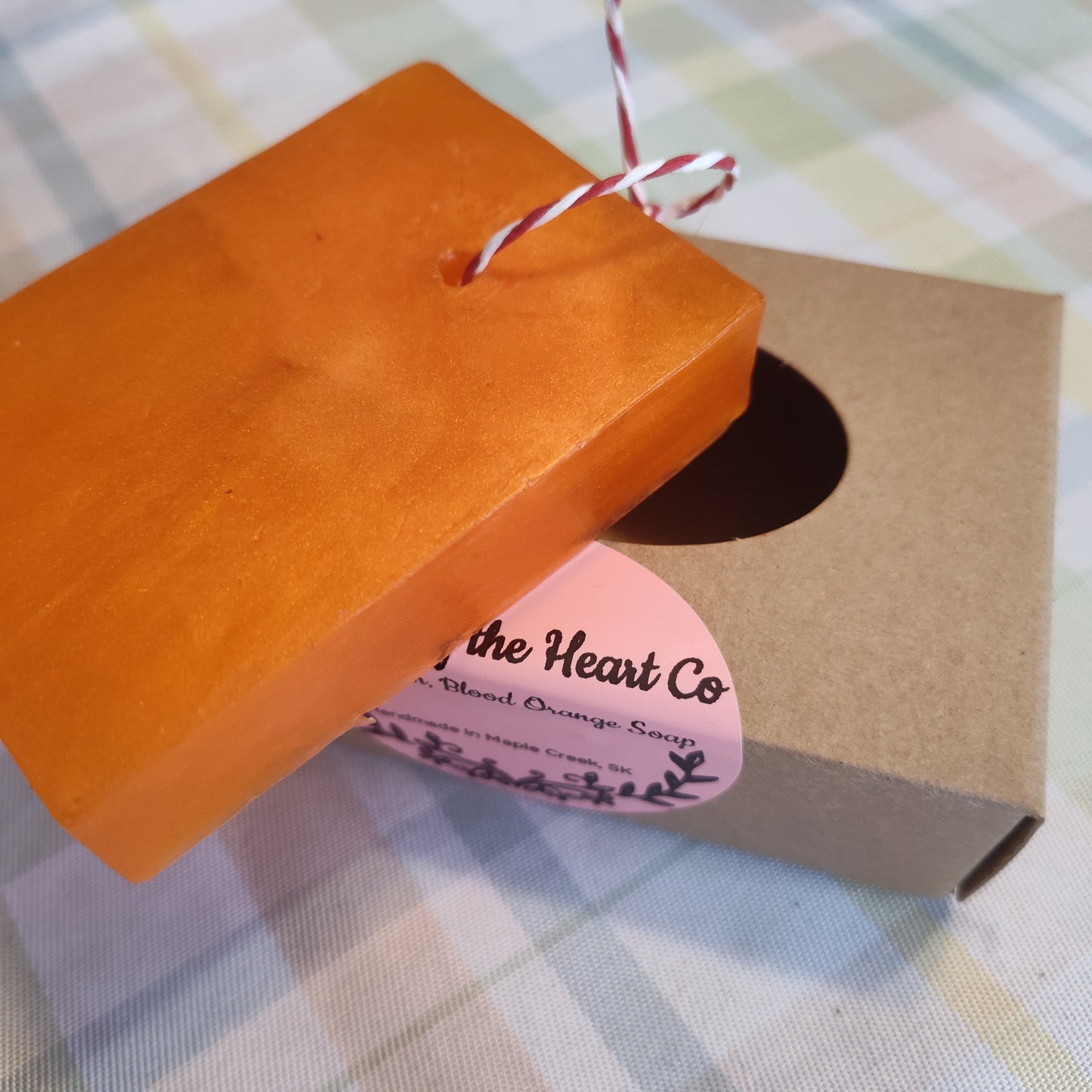 Orange and Cinnamon Energizing Soap Bar